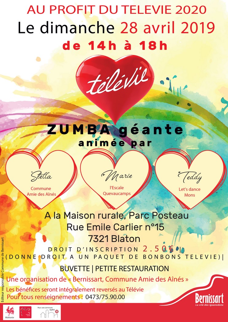 affiche zumba